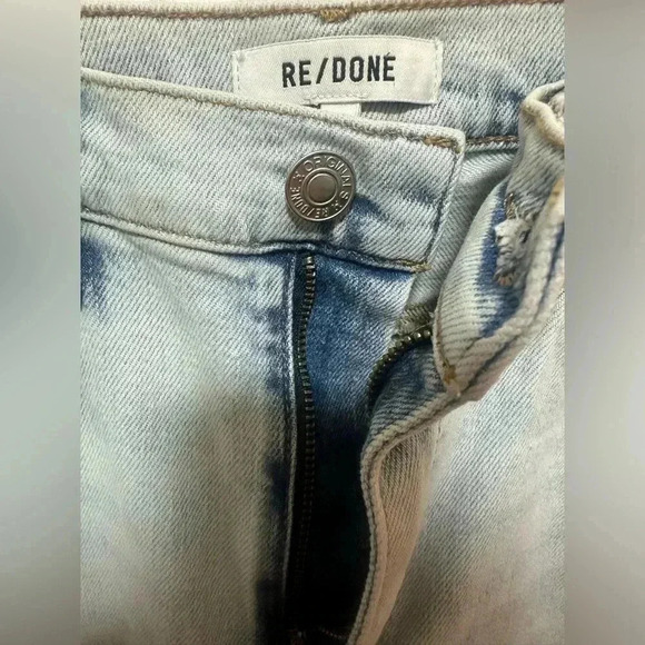 NWOT RE/DONE 70s crop boot jean in vapor wave - Picture 5 of 10